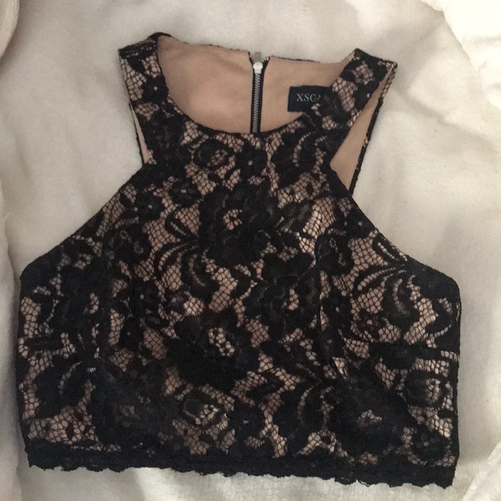 Two Piece Xscape Prom dress